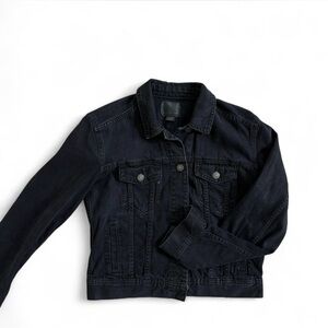 American Eagle Outfitters Charcoal Denim Jacket